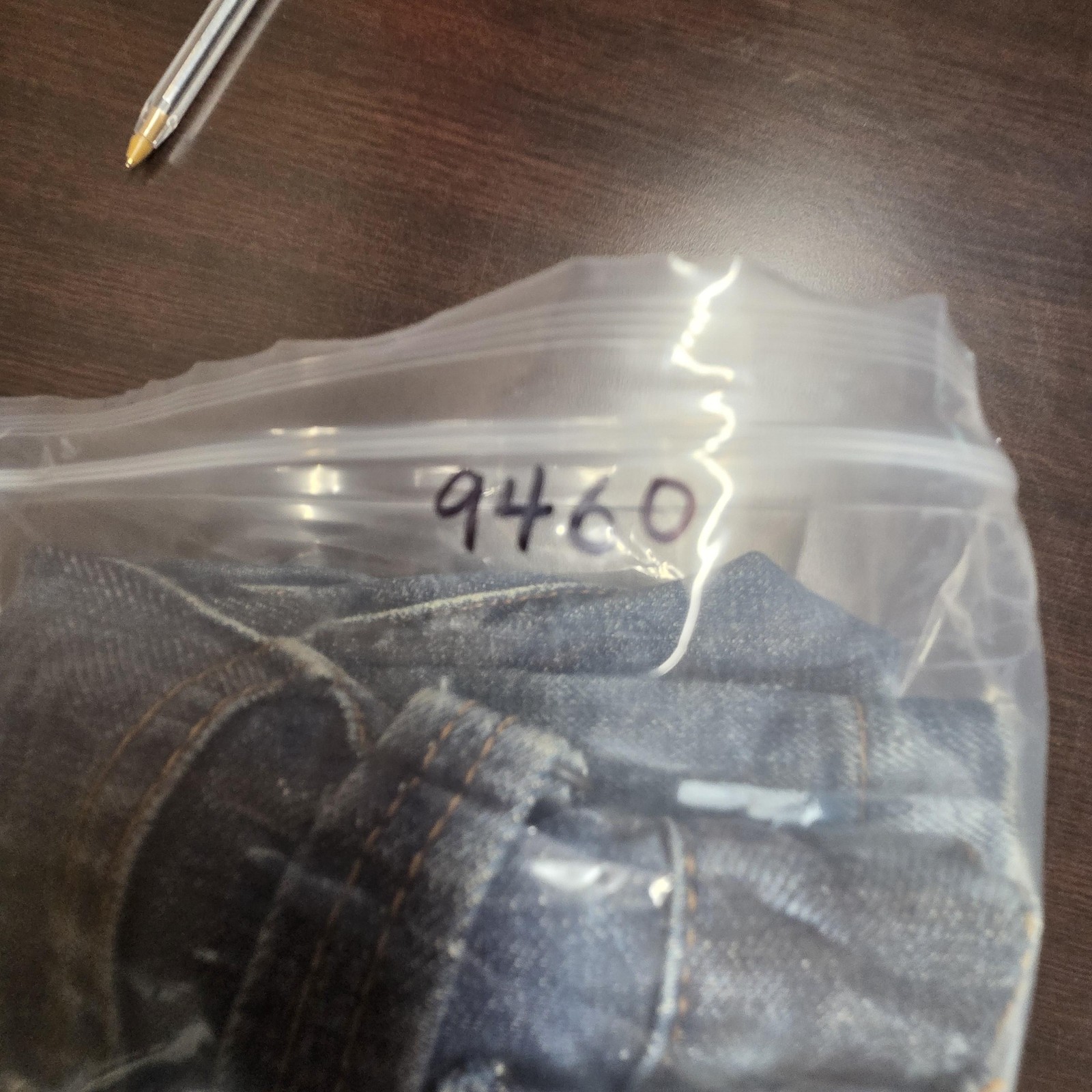 Sicko Jeans Mens Blue Selvedge Buckle Back Whiskers Fits 36×32