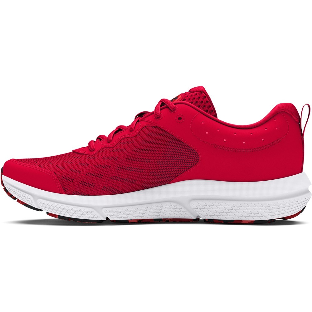 Under Armour 3026175 Men’s UA Charged Assert 10 Running Shoes, Red, Size 7