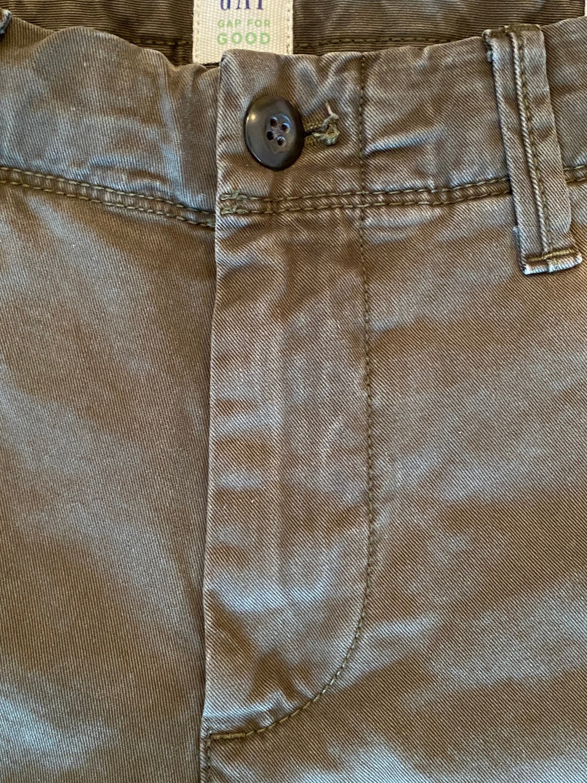 Gap Pants Ripe Olive 5-Pocket “Chinos-style” – W29 x L32