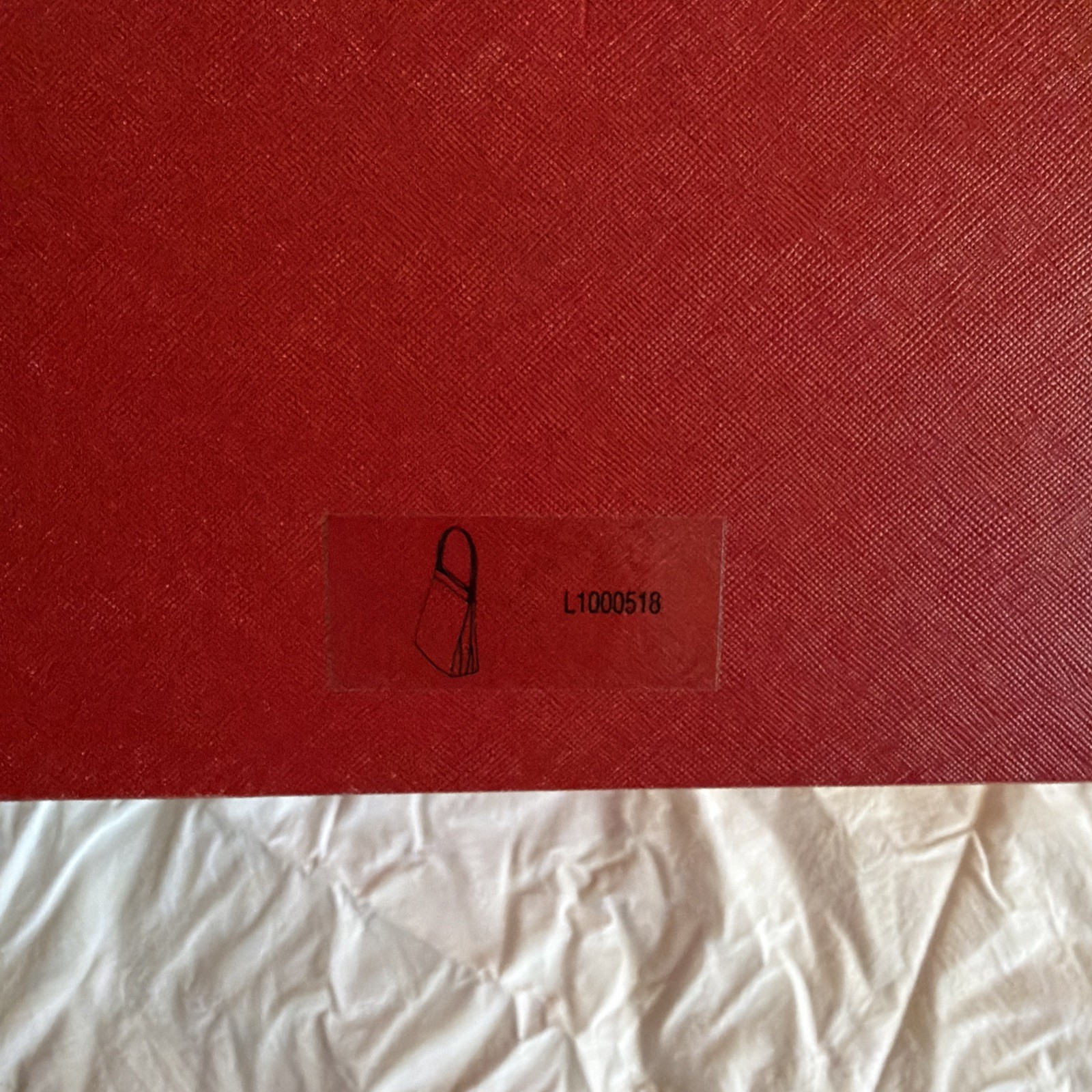 with tags Cartier Trinity Handbag Red Bordeaux original box mint con G1N