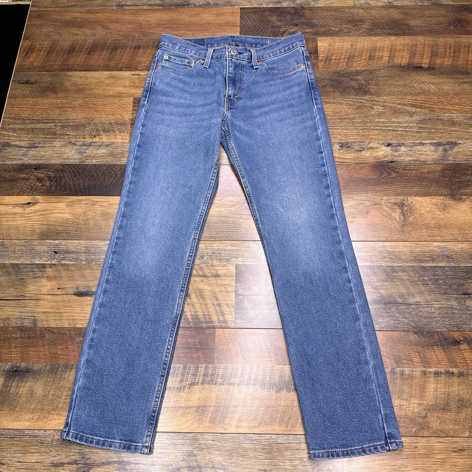 Levis 511 Slim Jeans Mens 29×30 Blue Mid Rise Stretch