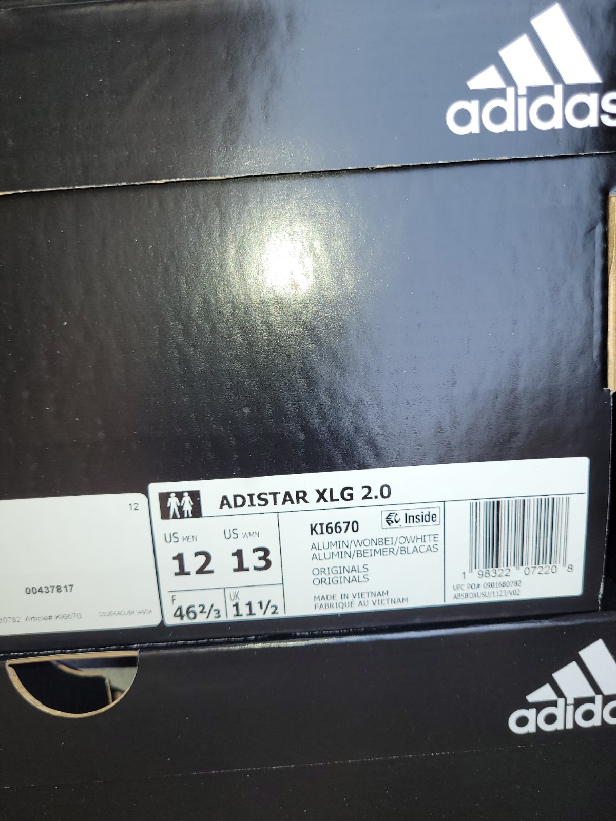 Adidas adistar XLG 2.0 Gray Scale SQUID Womens Sz 13 Alumina Beige 🔥2026 Releas