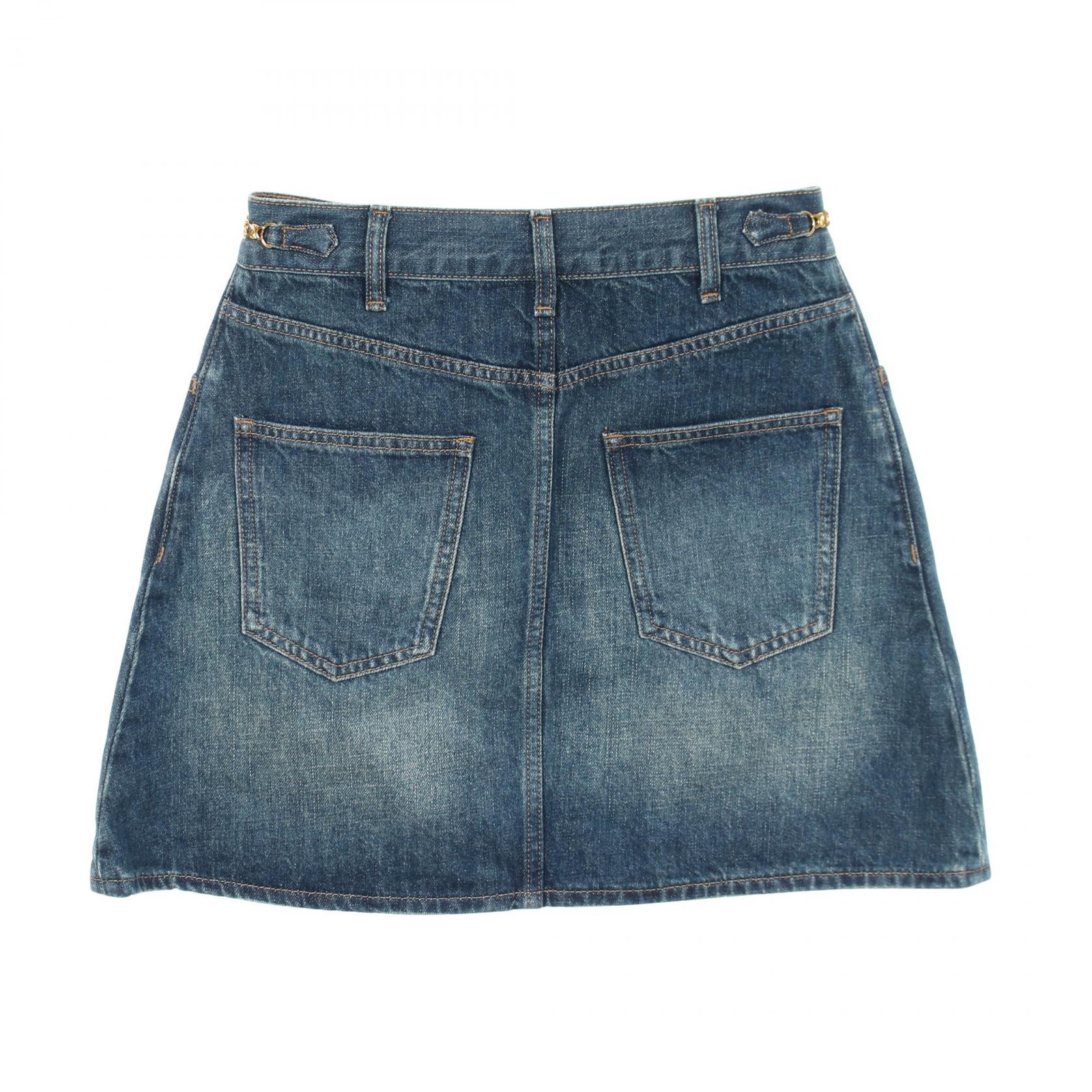 CELINE Triomphe Cotton Skirt – DUTY FREE