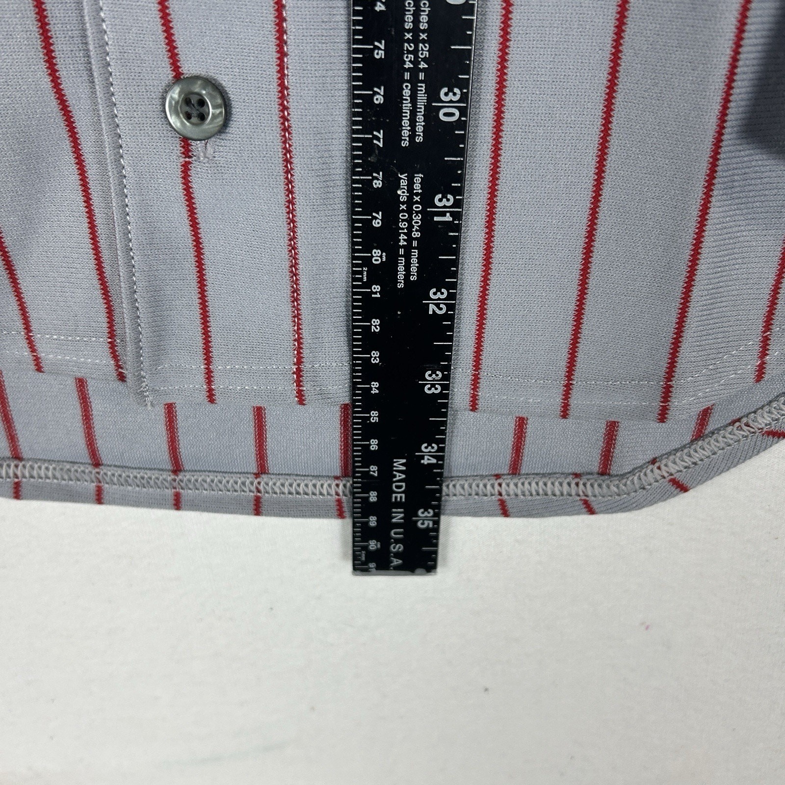 Rawlings NEW Pinstripe Baseball Sleeveless Jersey Vintage Men’s Adult Medium NWT