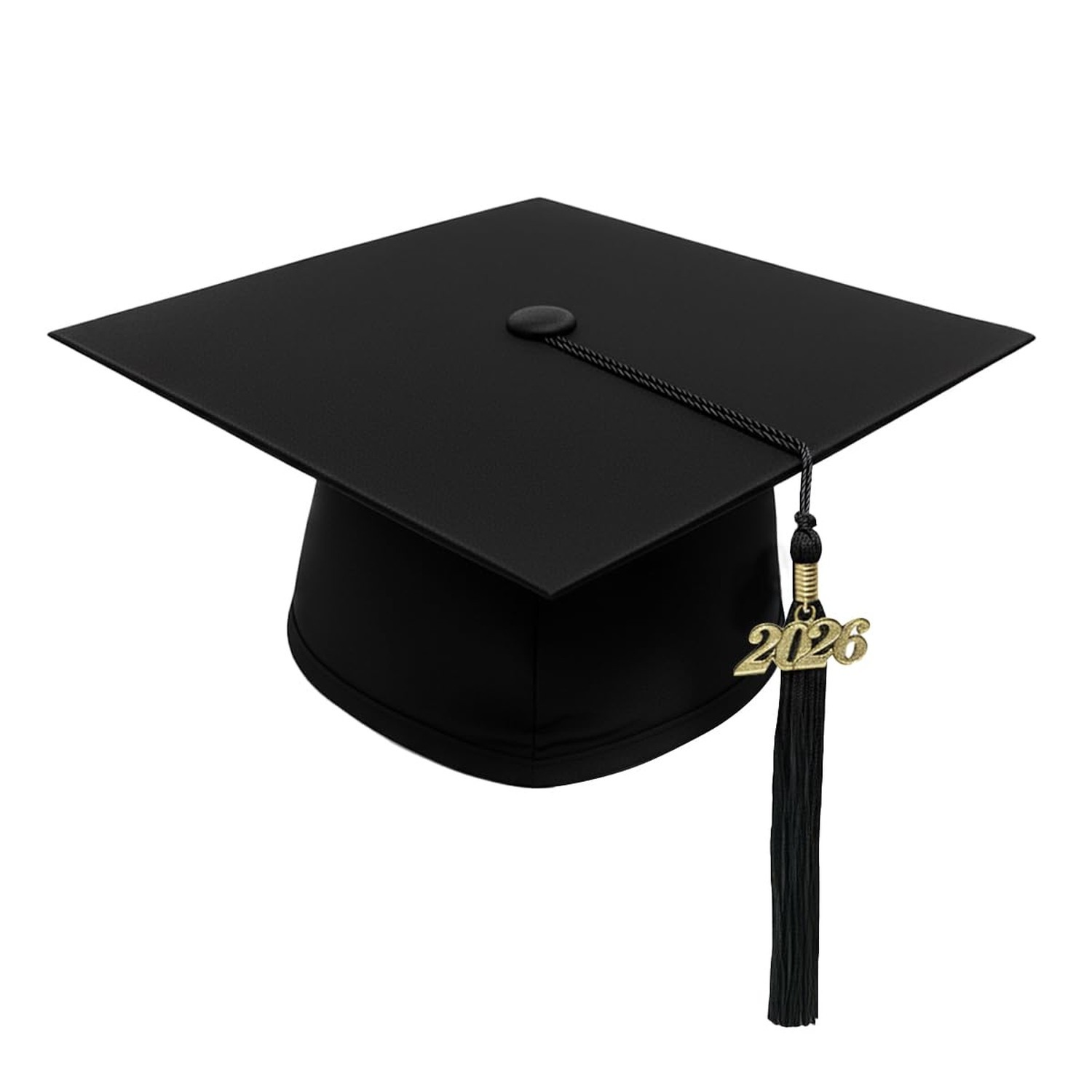 CLERKMANS Classic Masters Graduation Cap And Gown With Tassel Package