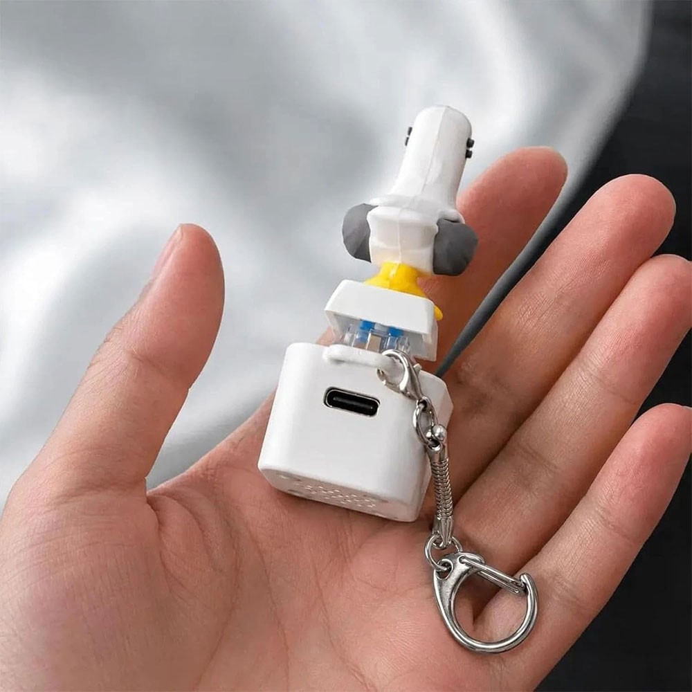 Seagull Mine Keychain, Seagull Mine Button Keychain ET