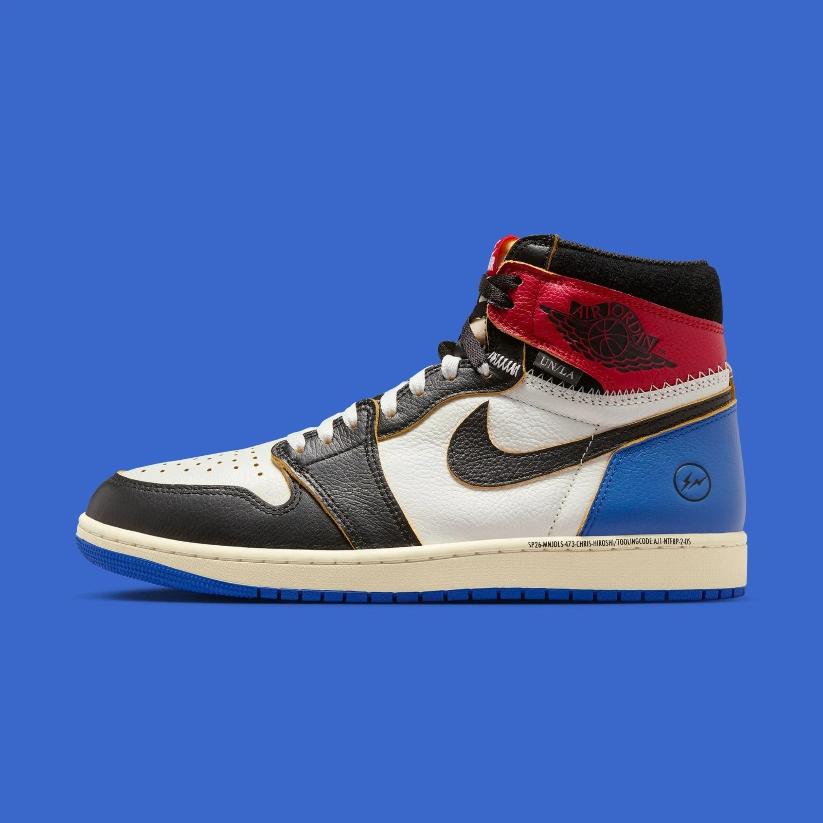 fragment design × UNION × Nike Air Jordan 1 High OG IO7847-002 Men’s US3-14 New