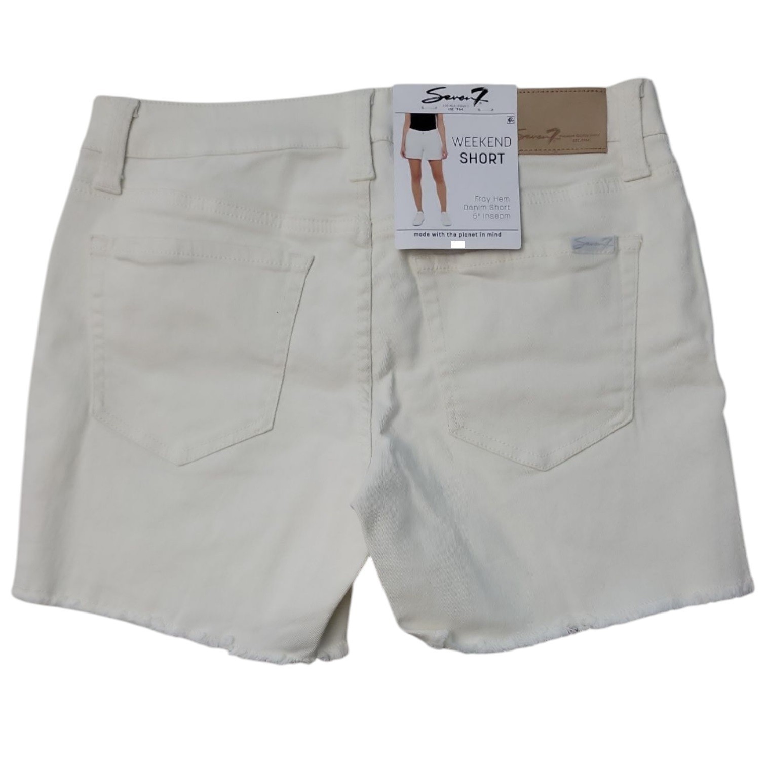Seven7 Women’s Mid-Rise Comfort Stretch Weekend Shorts