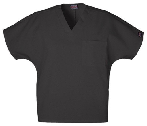 Cherokee Scrubs Unisex Workwear V Neck Scrub Top 4777 BLACK XS to 5XL
