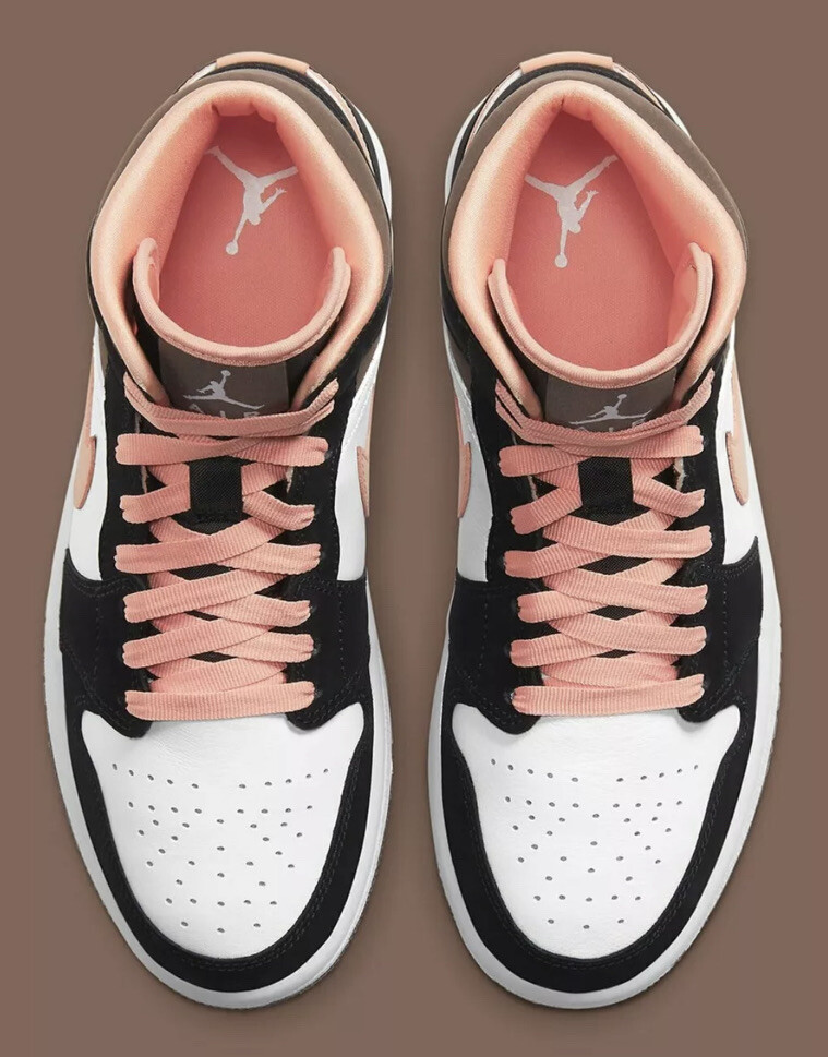 Nike Air Jordan 1 Mid SE Peach Mocha Women Size 12 / Men’s Size 10.5 DH0210-100