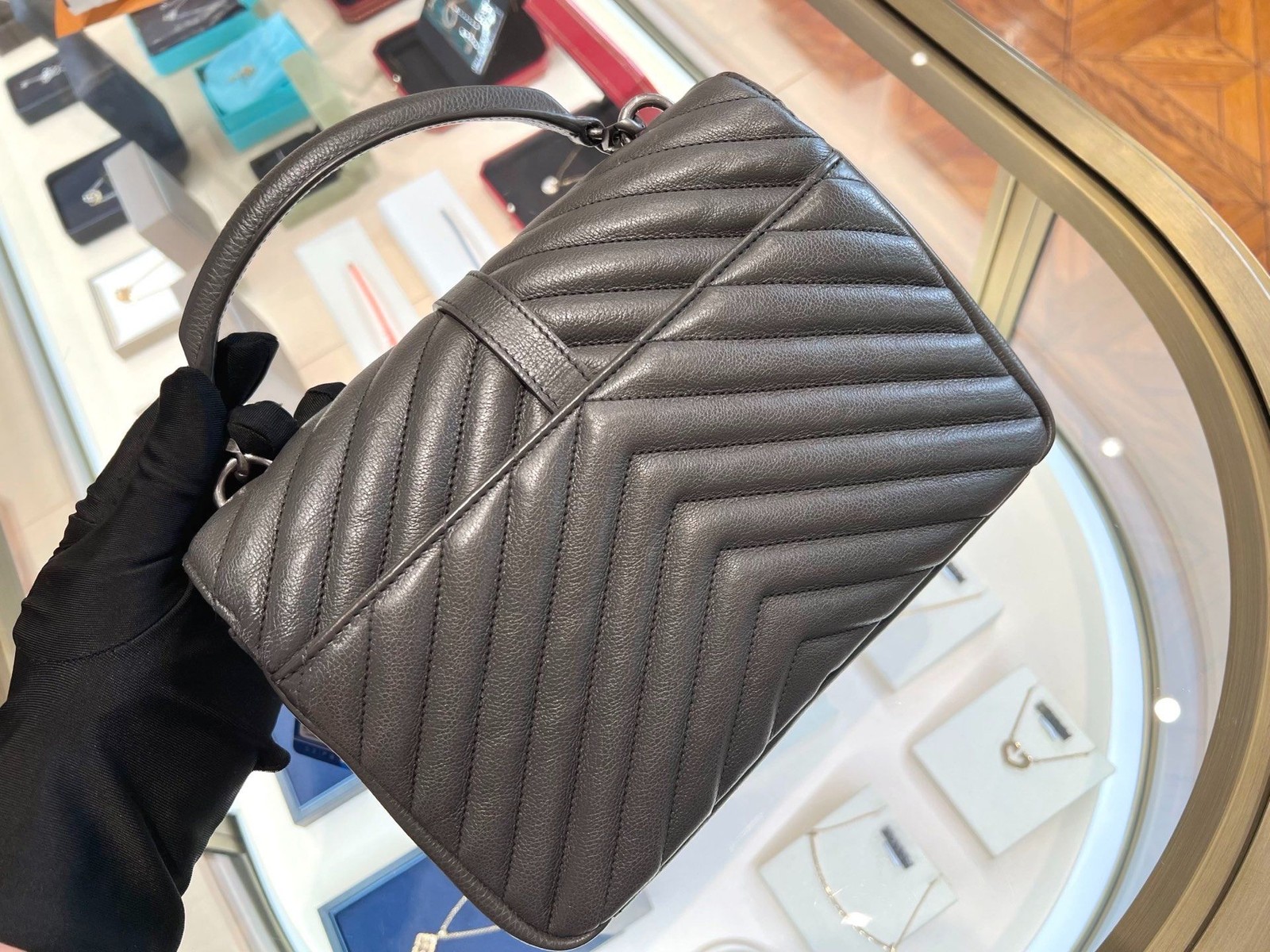 Saint laurent Pre-Owned Authentic MONOGRAM COLLEGE Collection Messenger Bag