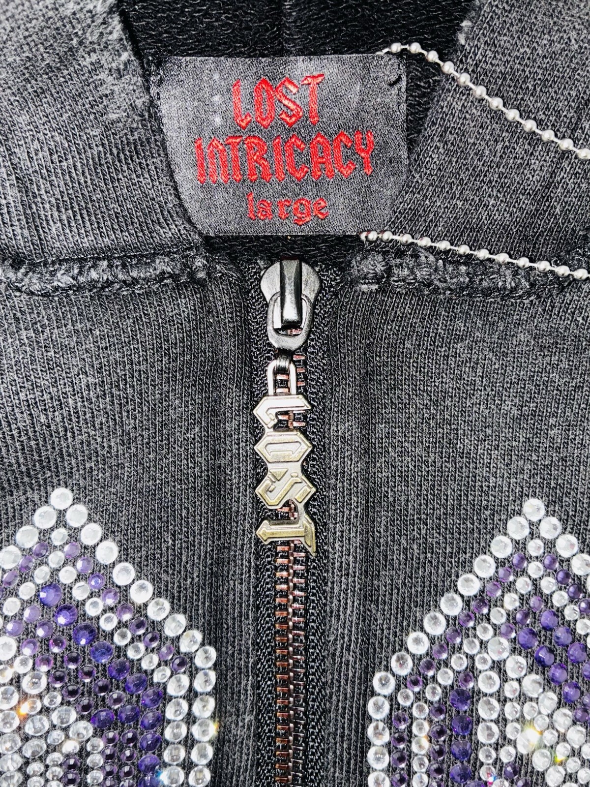 Lost Intricacy Purple Hoodie