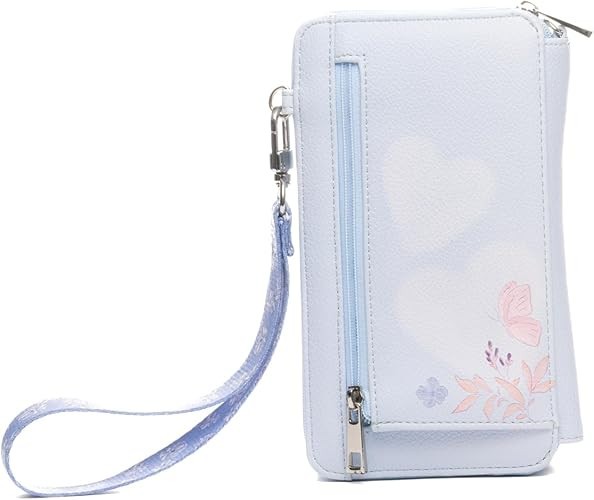 Crossbody Wallet Disney Winnie the Pooh Eeyore Cell Phone Wristlet Purse NEW