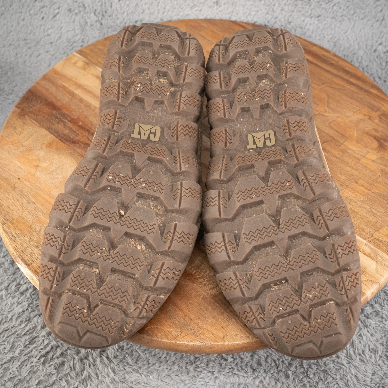 Caterpillar Men Fused Slip On Shoe Brown Casual Size 9