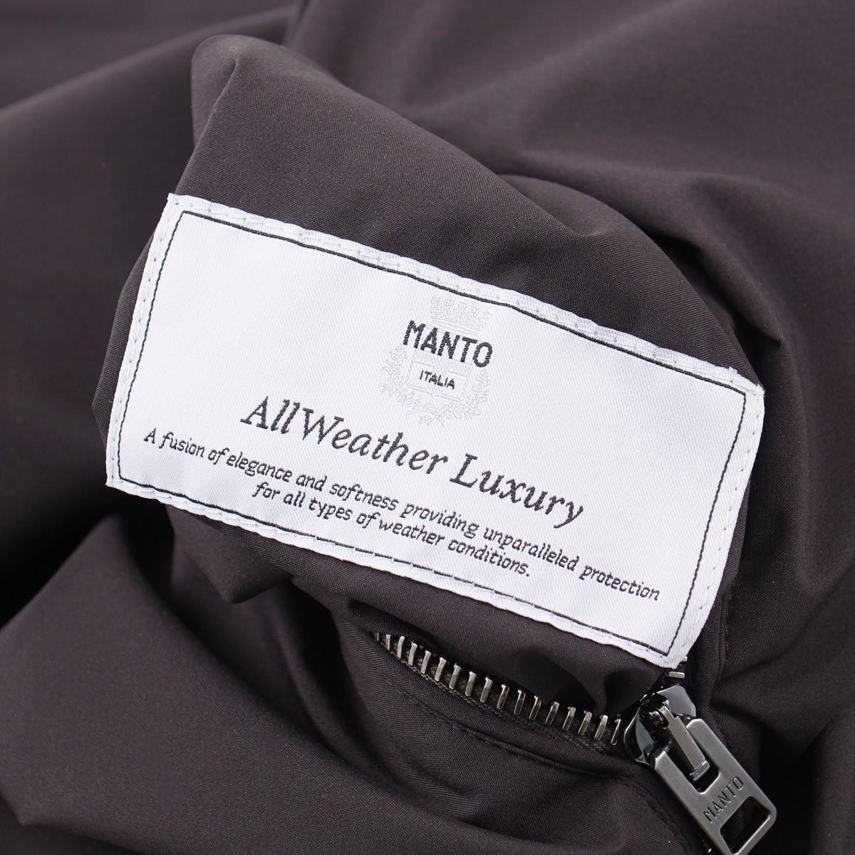 Manto Lightweight Reversible Jersey Cashmere and Tech Fabric Jacket M (Eu 50)