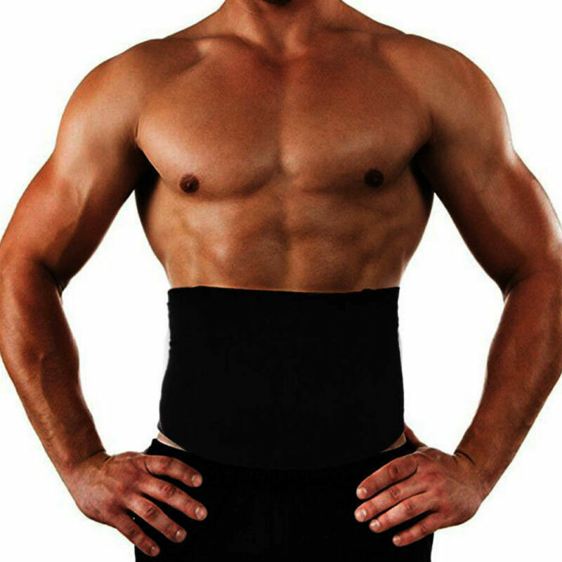 Men Seamless Thermo Tummy Control Belt Body Shaper Girdle Slimming Waist Trainer