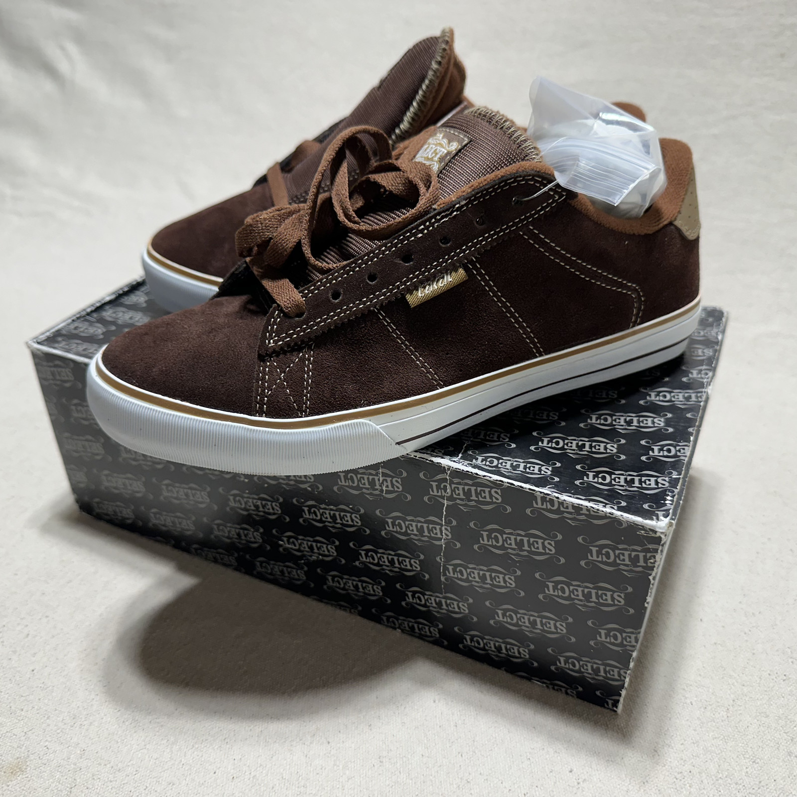 Vintage 2006 Lakai Howard Select – Brown Suede – Size 9 – (New in Box)