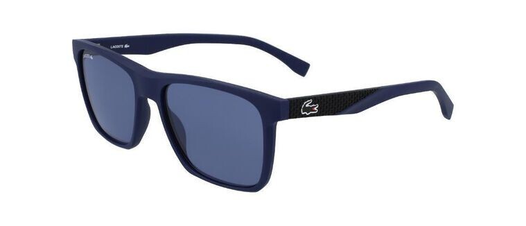 New Authentic Lacoste Sunglasses L860S Matte Blue 424 56-18-145 w/ Case