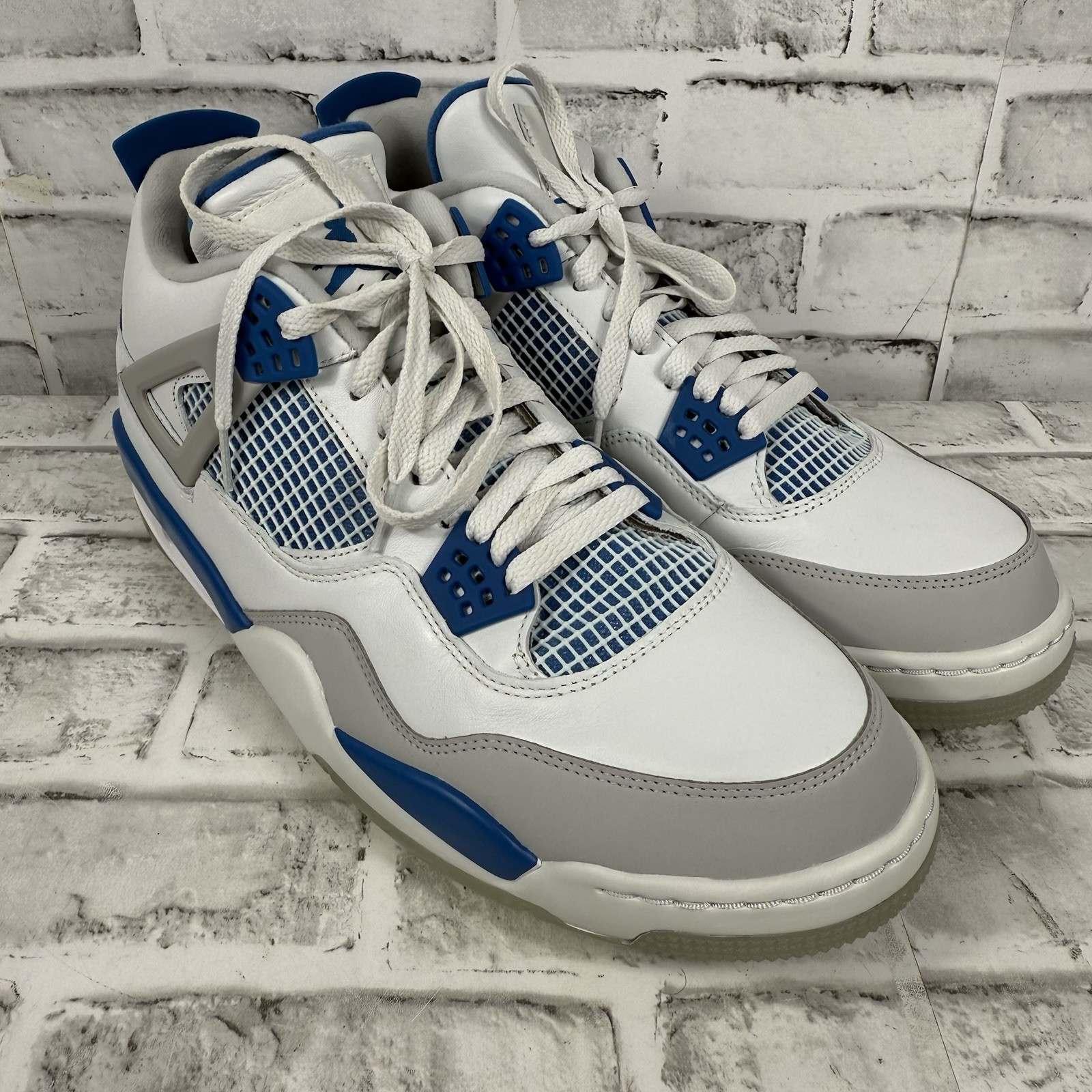 Nike Jordan 4 IV Retro Military Blue Golf Shoes Mens Sz 13 CU9981-101 Brand New