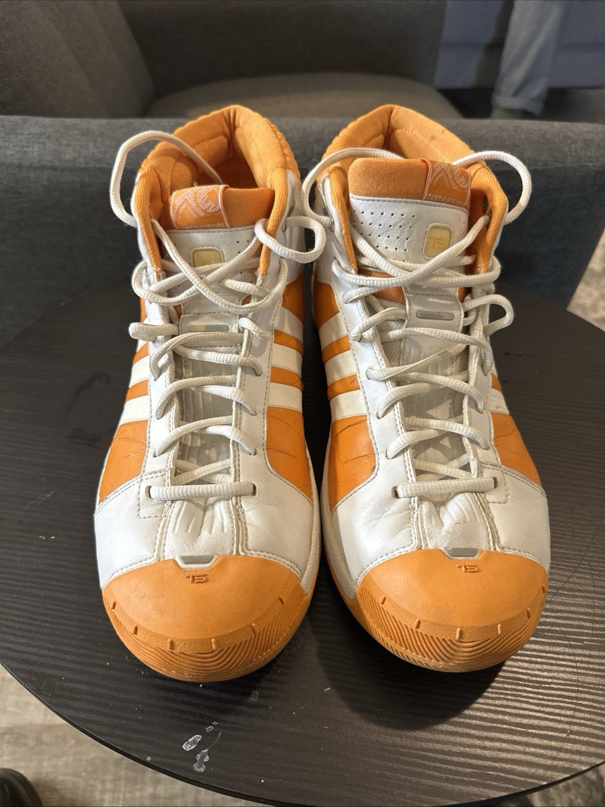 Adidas TS Pro University Of Tennessee Mens Sz 7.5 Team Signature UT Vols Orange