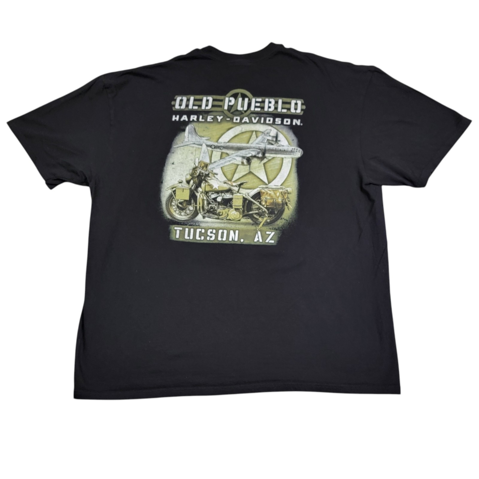 Harley Davidson Evil Clown Joker Biker Tuscon AZ Military 2015 Men’s 3XL XXXL