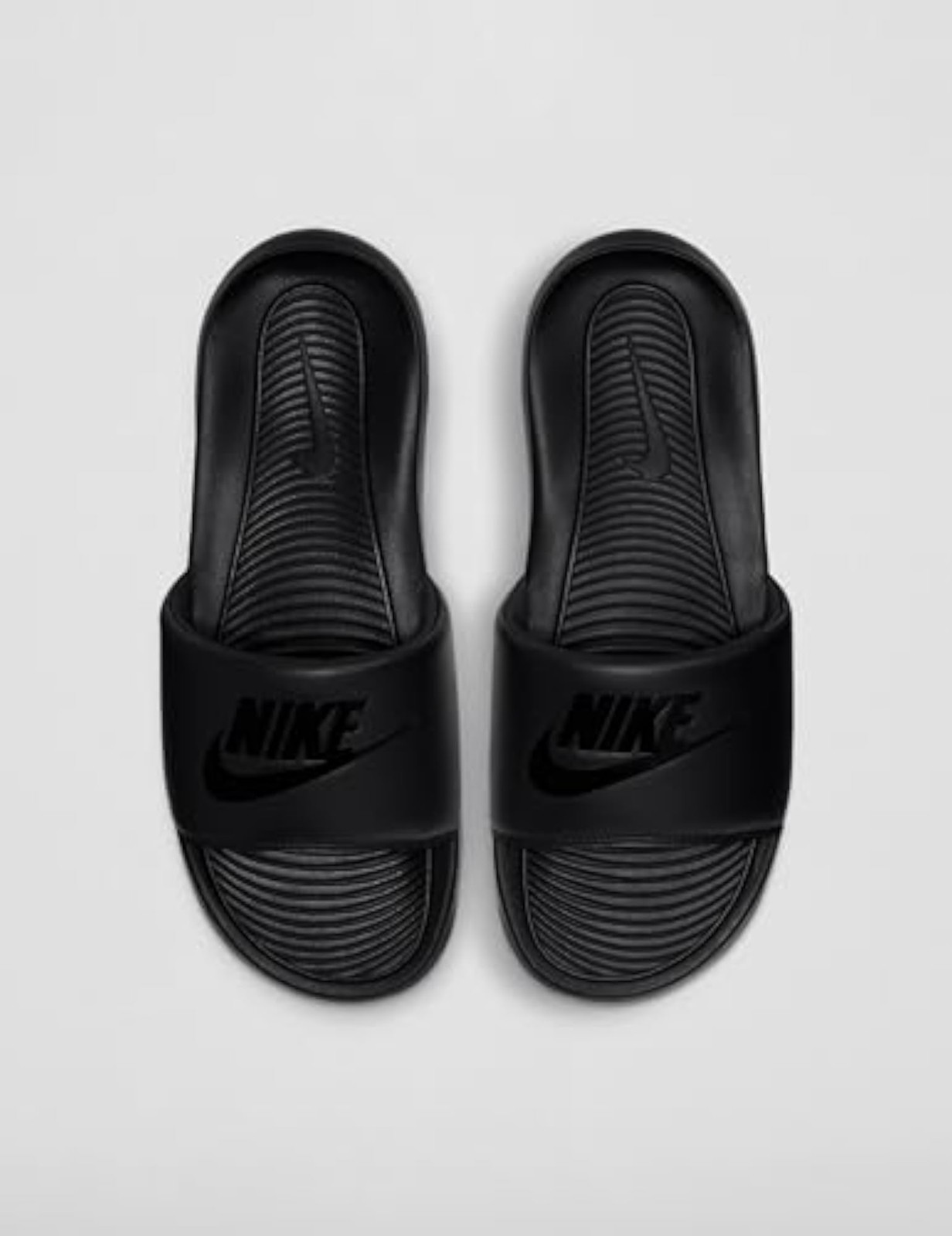 Nike Victori One Men’s Slides, Mineral Slate/Coconut Milk, 9 – Mineral Slate/Coc