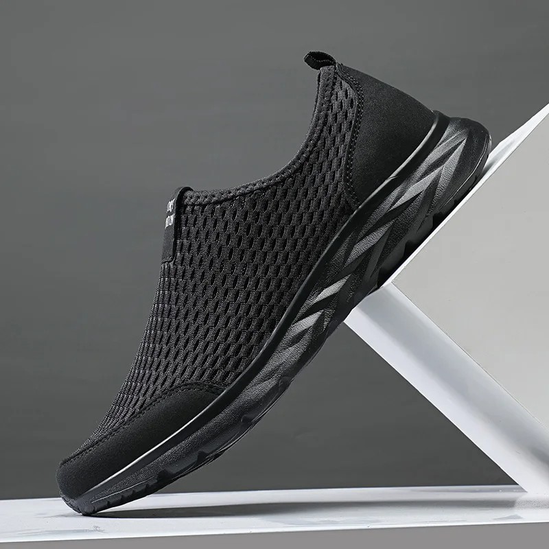 Men’s Walking Shoes Lightweight Breathable Slip On Casual Comfort Sneakers