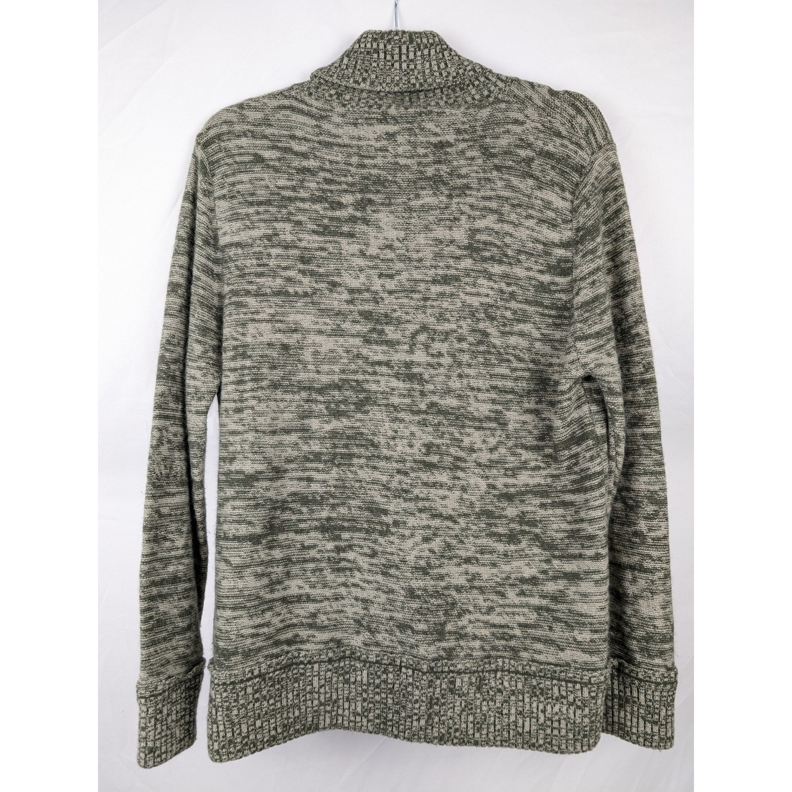 Cashmere Silk Angora Turtleneck Sweater Size M Green Cottagecore Luxury Apre Ski