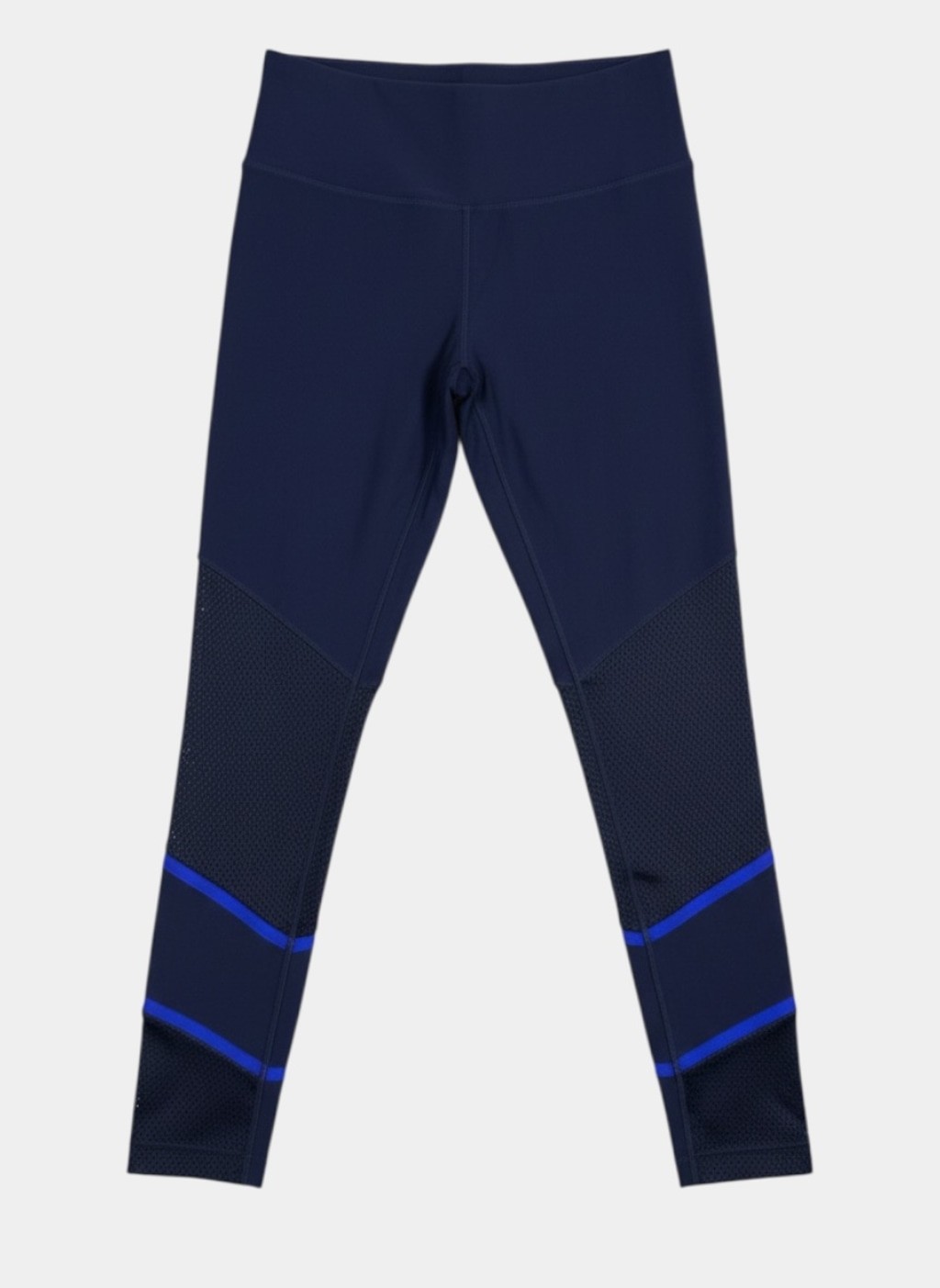 MONDETTA Mesh Blue Leggings High-waisted, Sz S