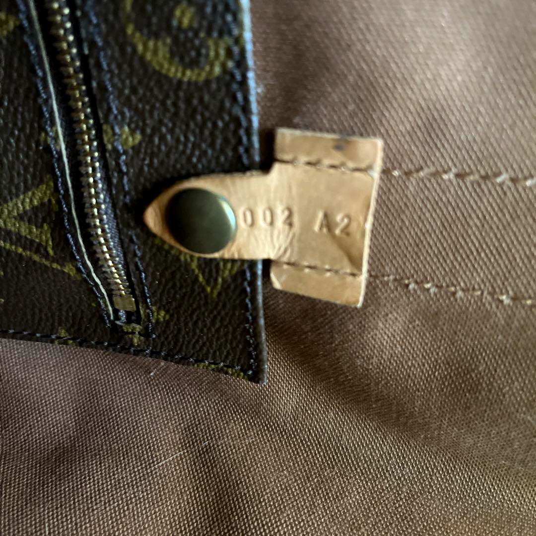 Rare LOUIS VUITTON Randonee Monogram Shoulder Bag M42244 Vintage 12.6in Auth