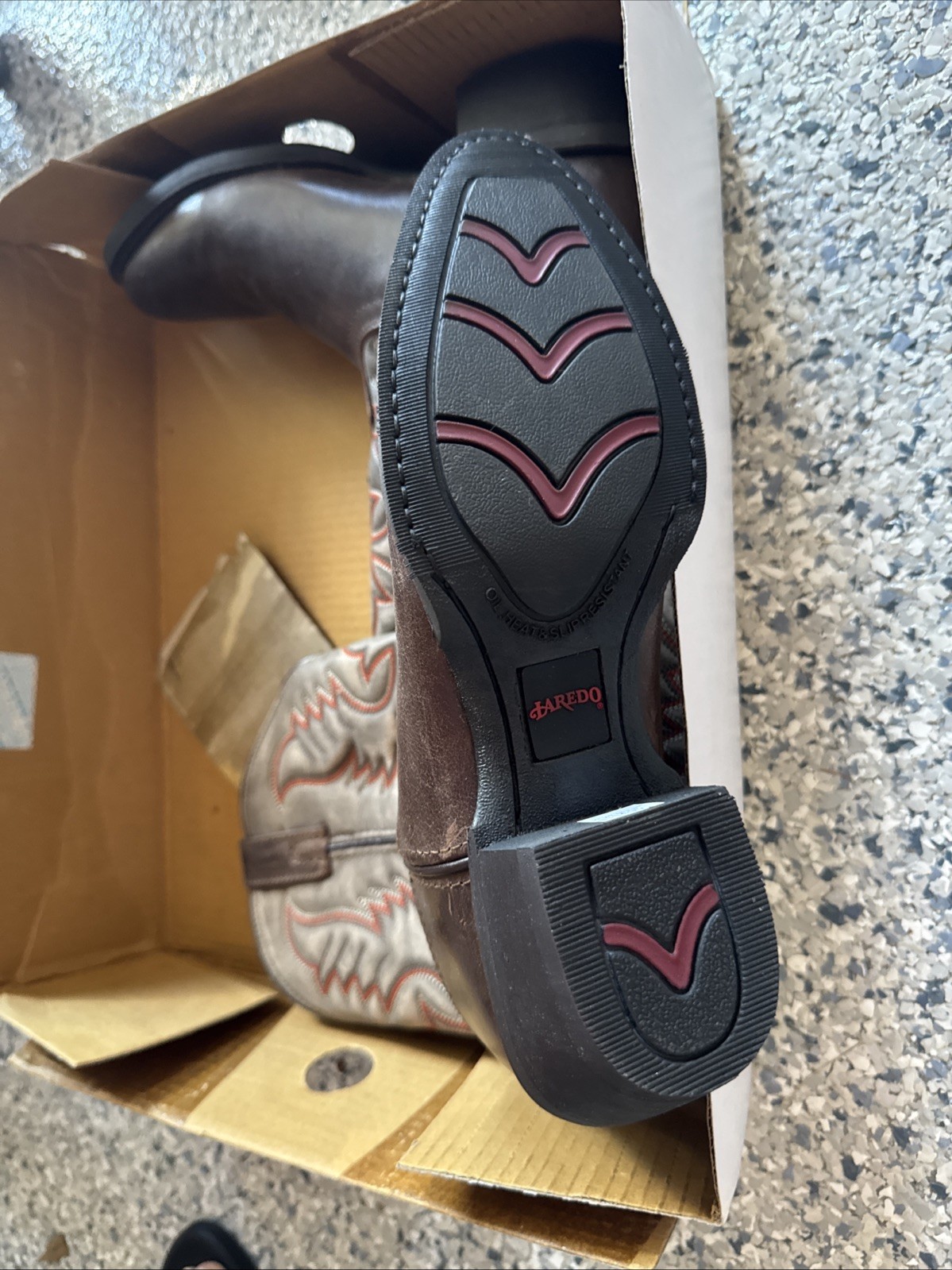 laredo cowboy boots men 8.5 D