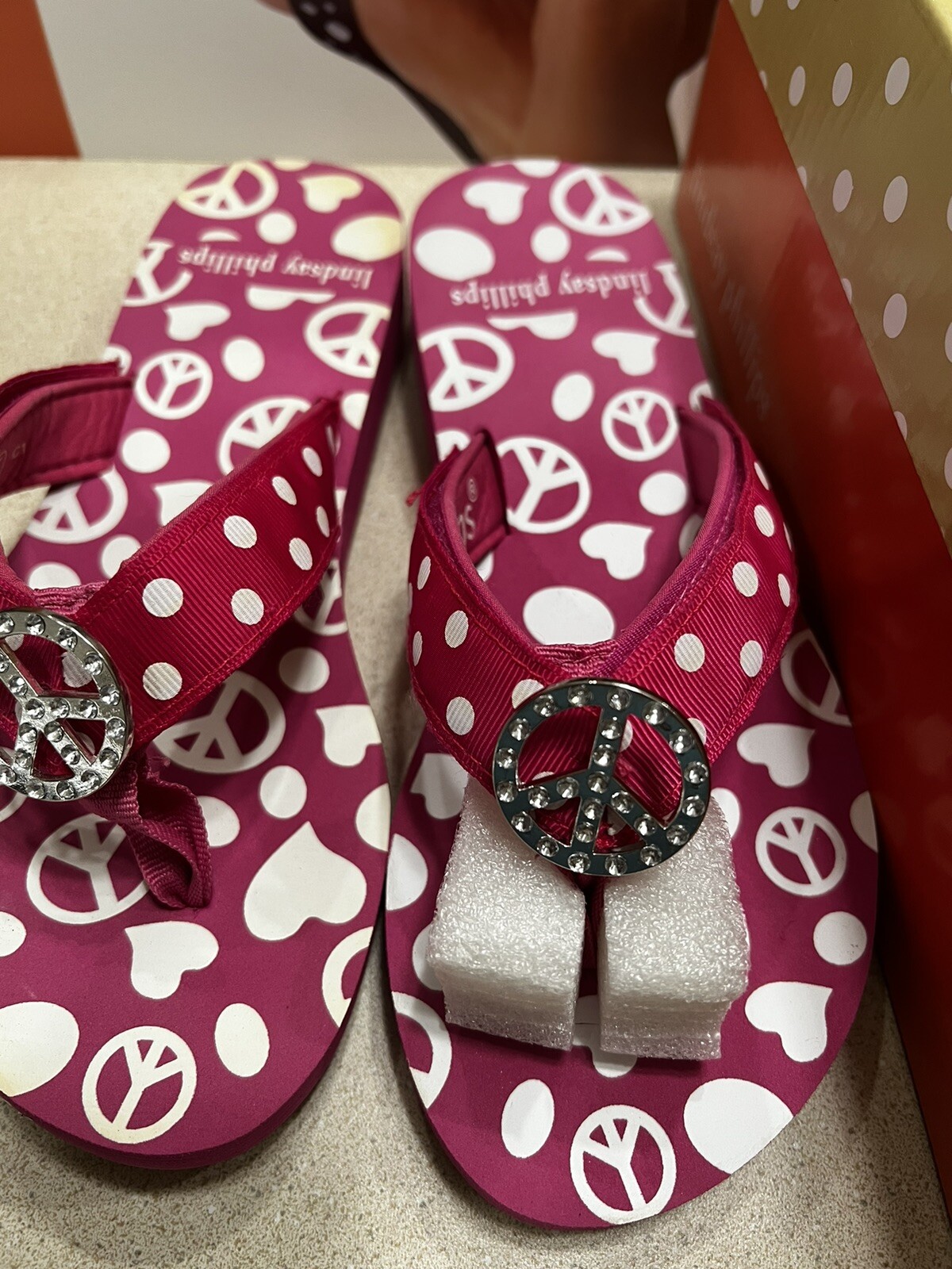 Switchflops LuLu Pink Sandal Switchable Straps New in the Box Size 5 FAST SHIP