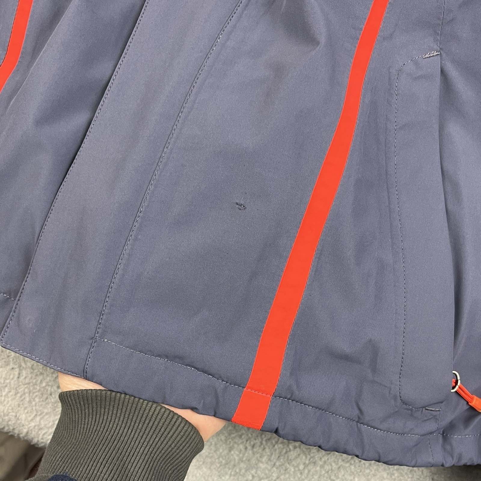 The North Face Ski Jacket Women Medium Hyvent Kira 2.0 Triclimate Greystone Blue