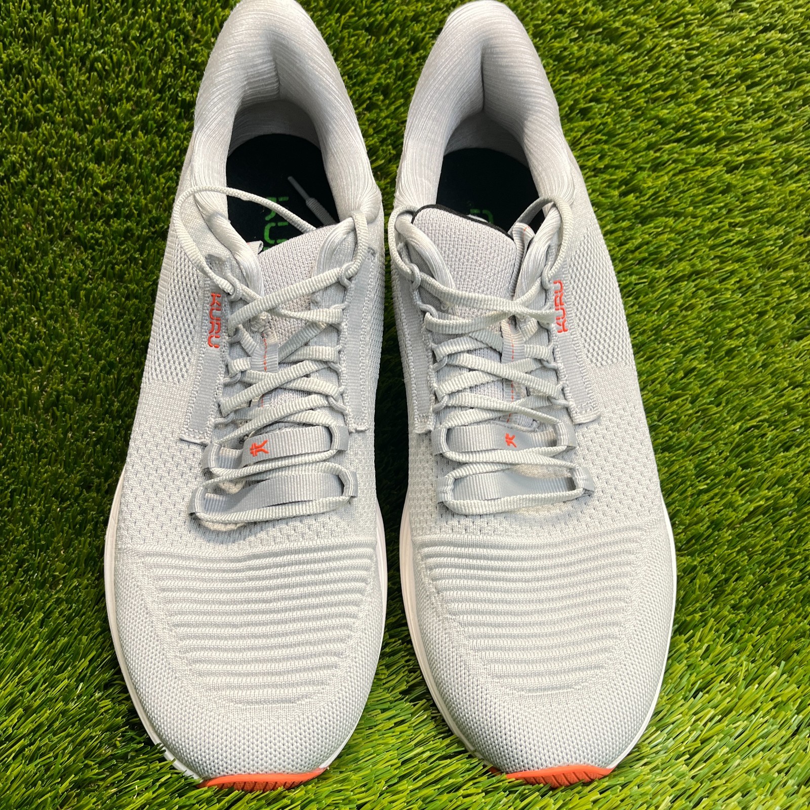 Kuru Atom 2 Mens Size 12.5 Gray White Athletic Running Walking Shoes Sneakers