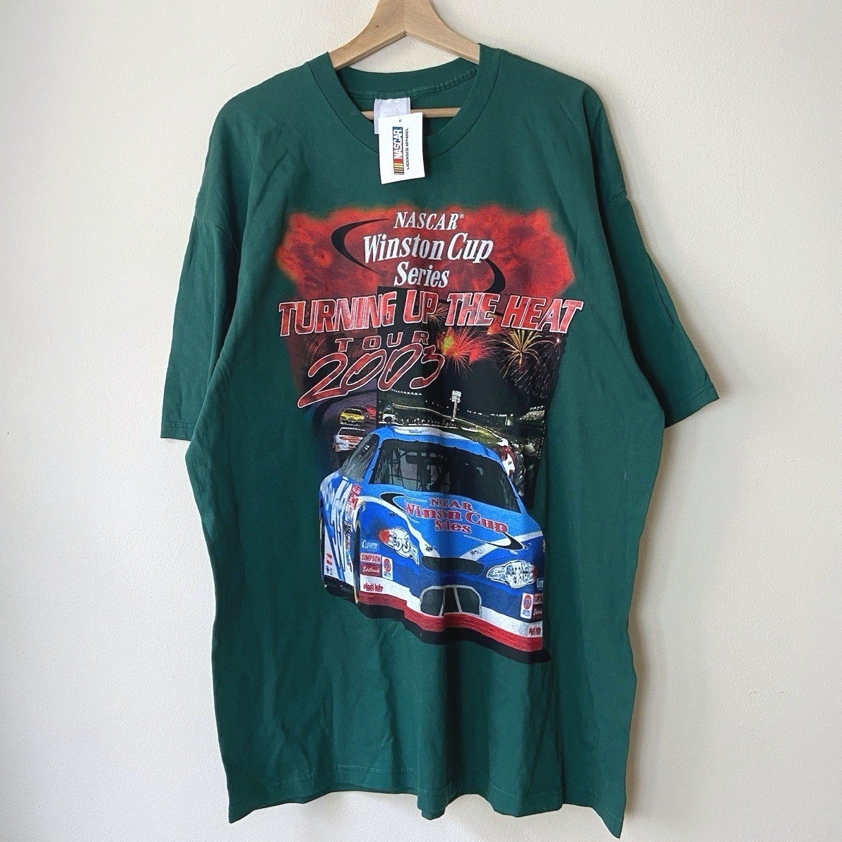 NWT Vintage y2k Nascar Winston Cup Series 2003 Art Green Tee – XXL