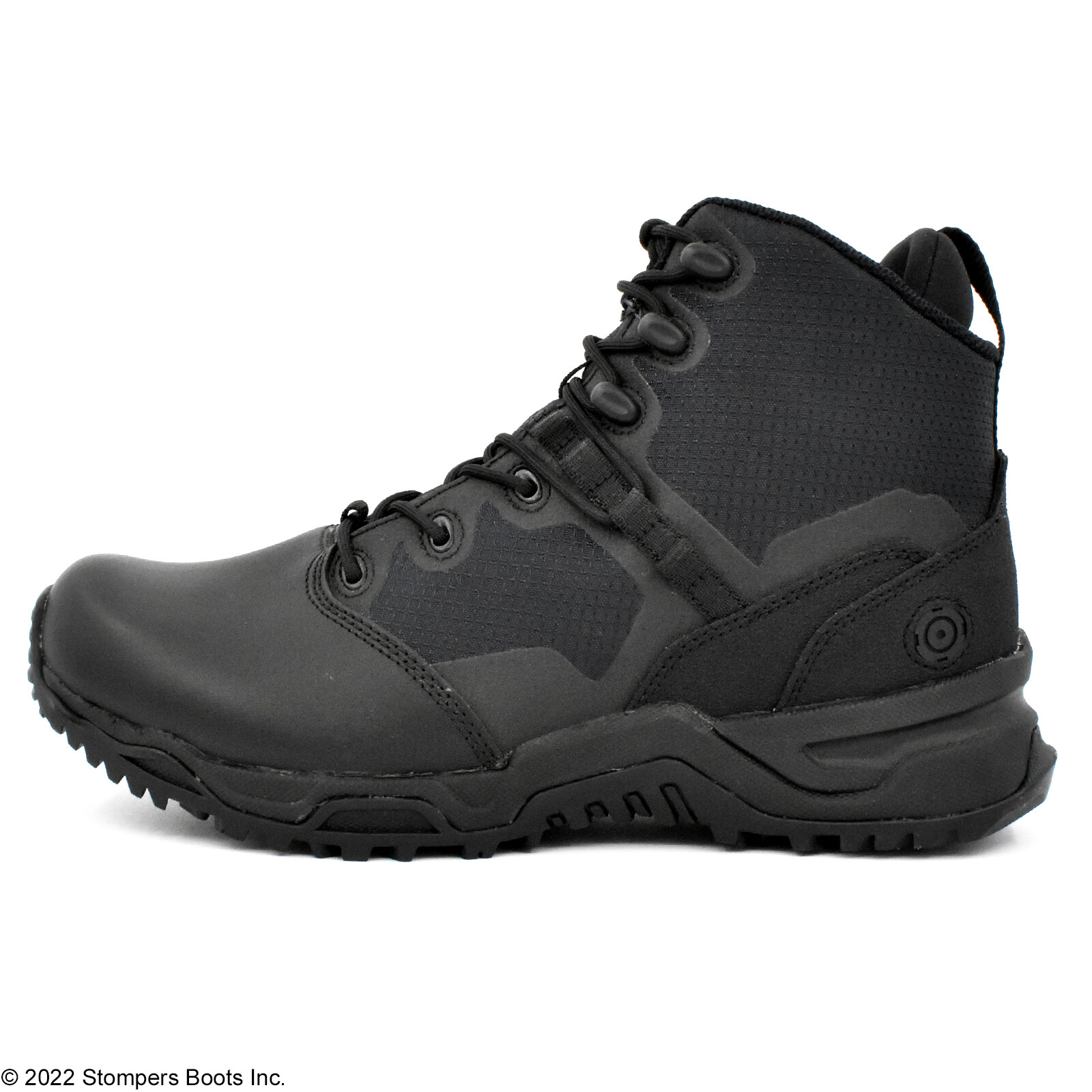 Altama 6″ Black Alpha Fury W/Side Zip & Polishable Toe 176501