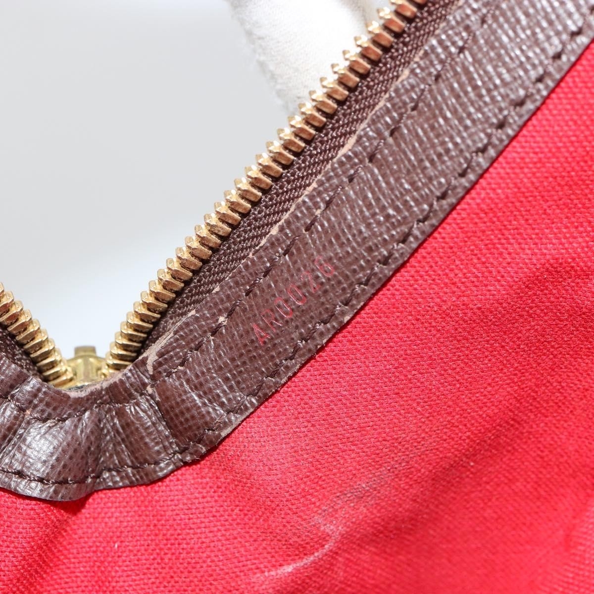LOUIS VUITTON Damier Ebene Belem MM Hand Bag N51174 LV Auth BA12741