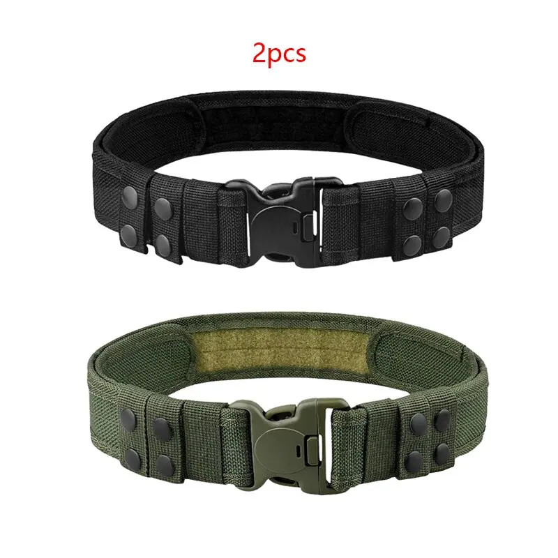 1Pc Quick Release Tactical Belt for Men Fashion Style Combat Belt for Outdoor Ac