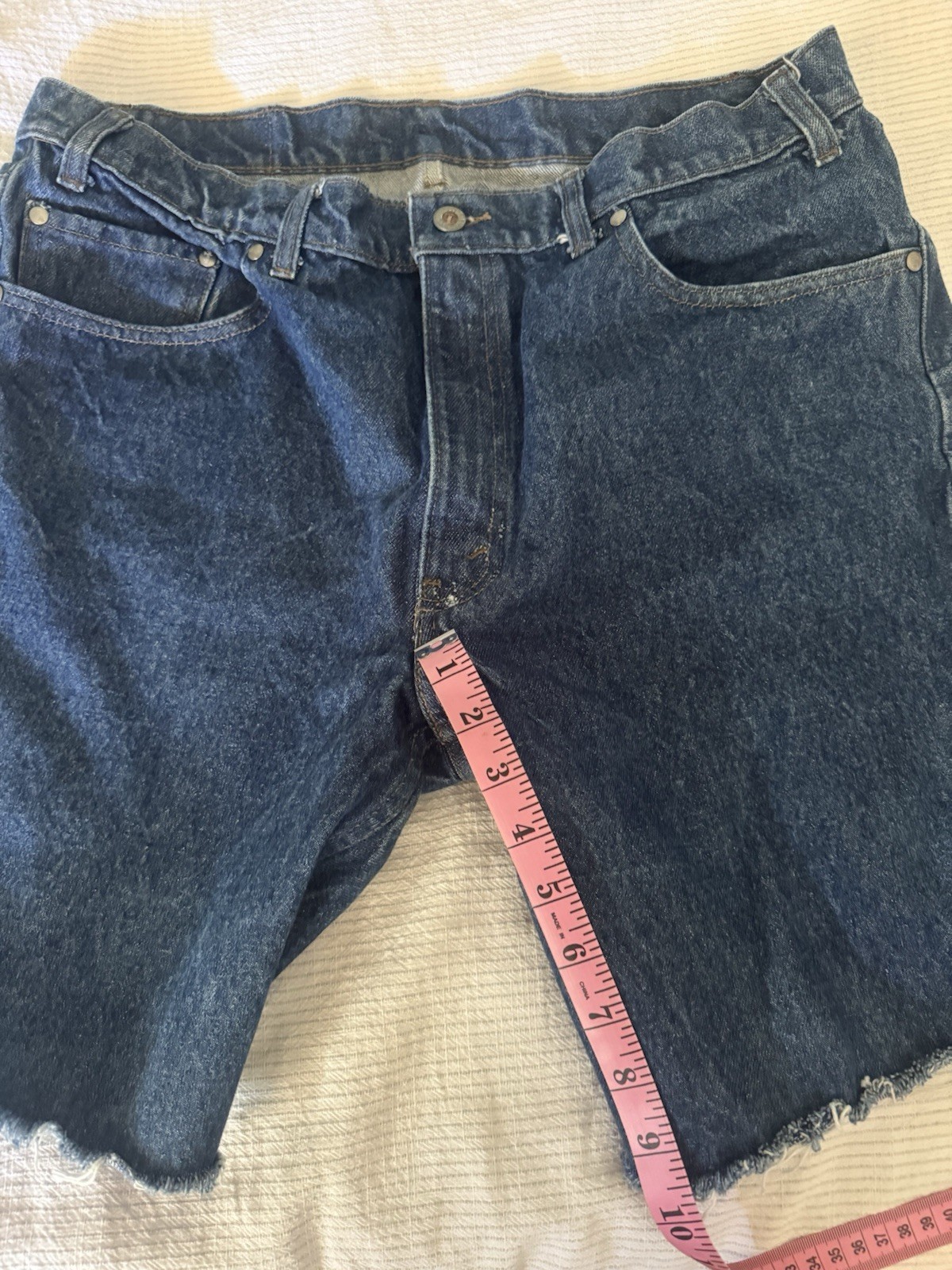Levi Strauss & Co. Rare Vintage SilverTab Men’s Dark Wash Blue Denim Shorts