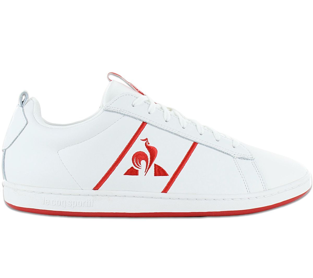 Le Coq Sportif Courtclassic Sport Men’s Sneakers Leather White 2310078 Shoes NEW