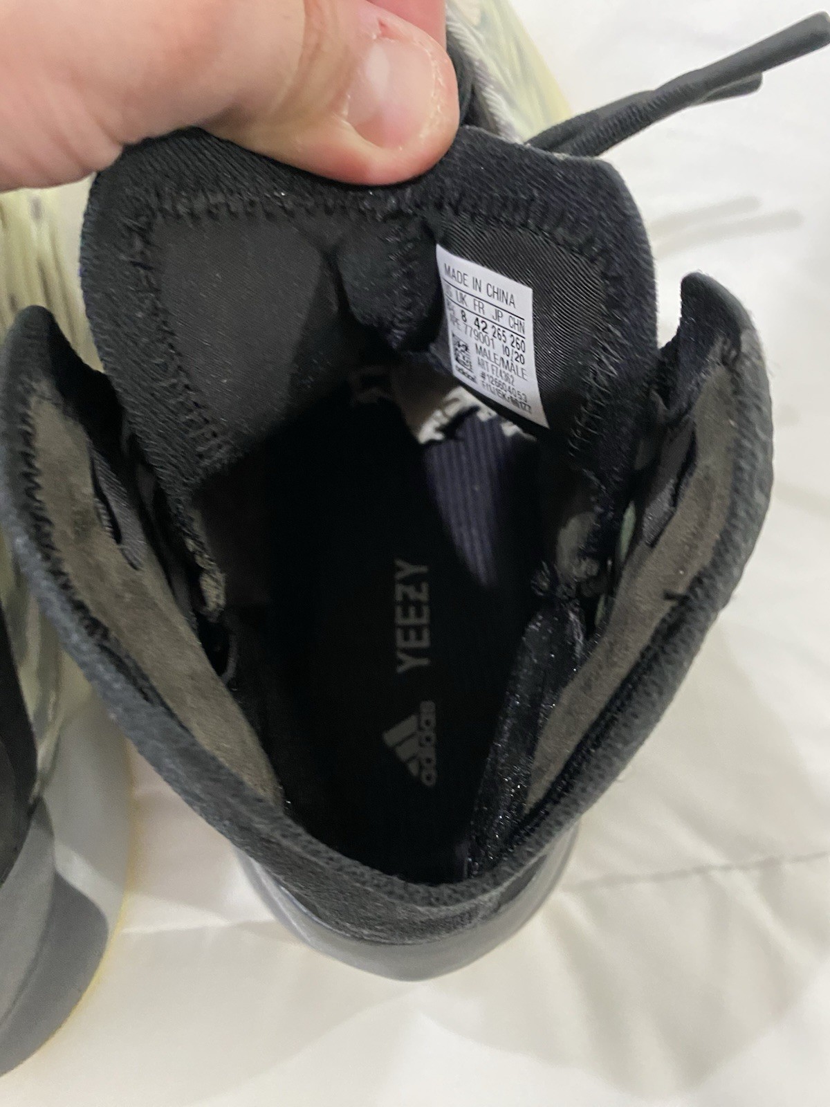 Adidas Yeezy Basketball Quantum Size 8.5 No Box Used Worn Clean