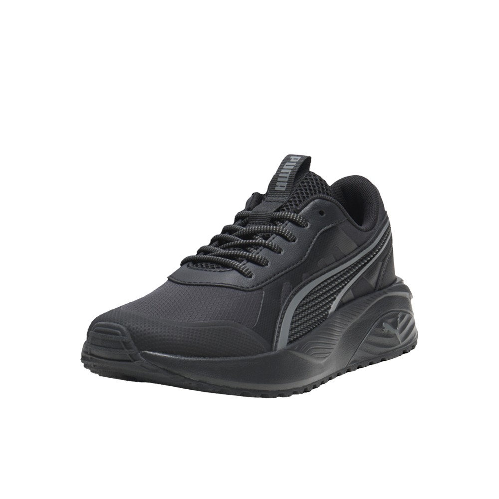 PUMA Excursion Lace Up Youth Boys Black Sneakers Casual Shoes 39909709