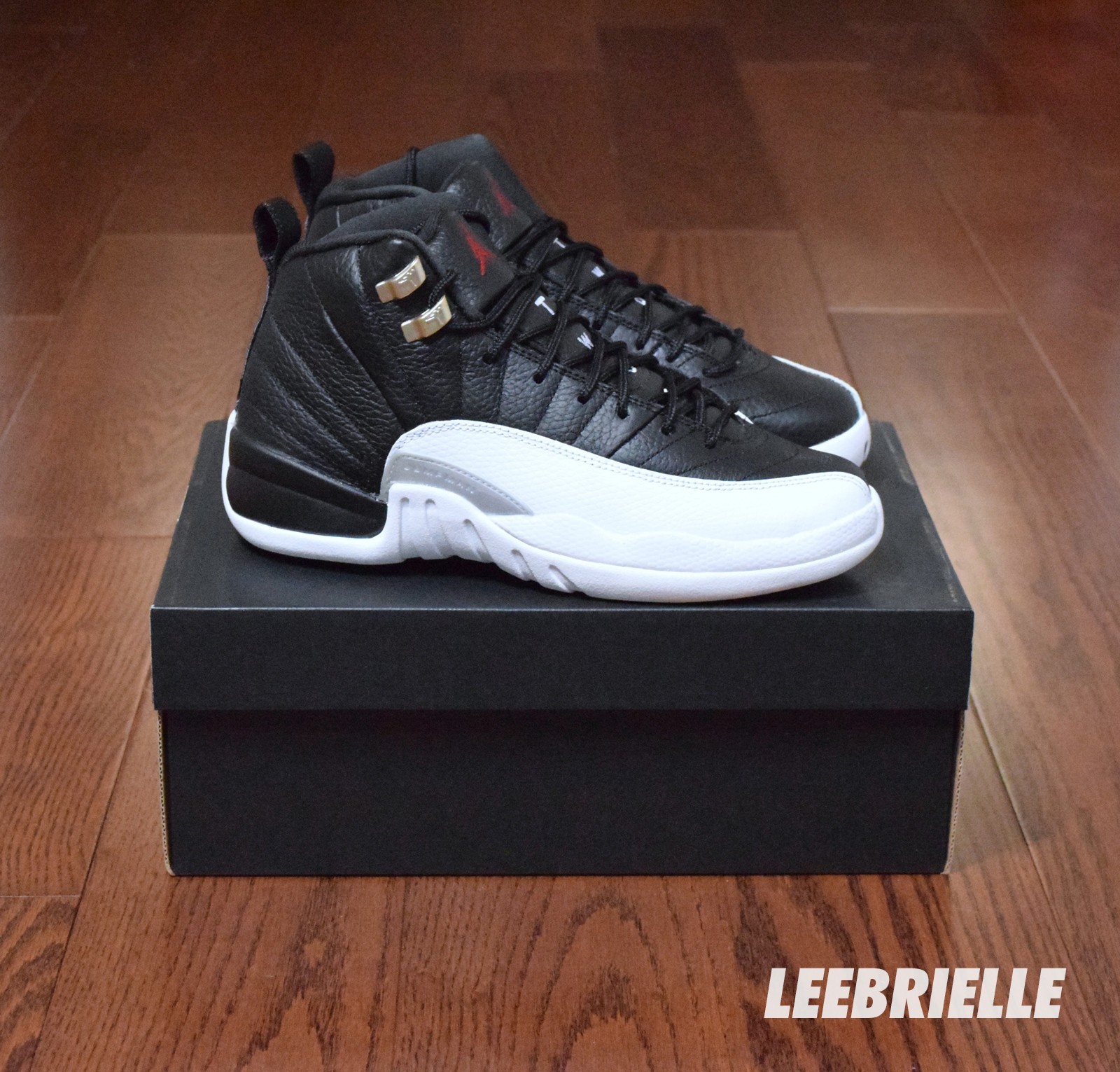 Nike Air Jordan 12 Retro Playoff Black Red White 153265-006 GS Size