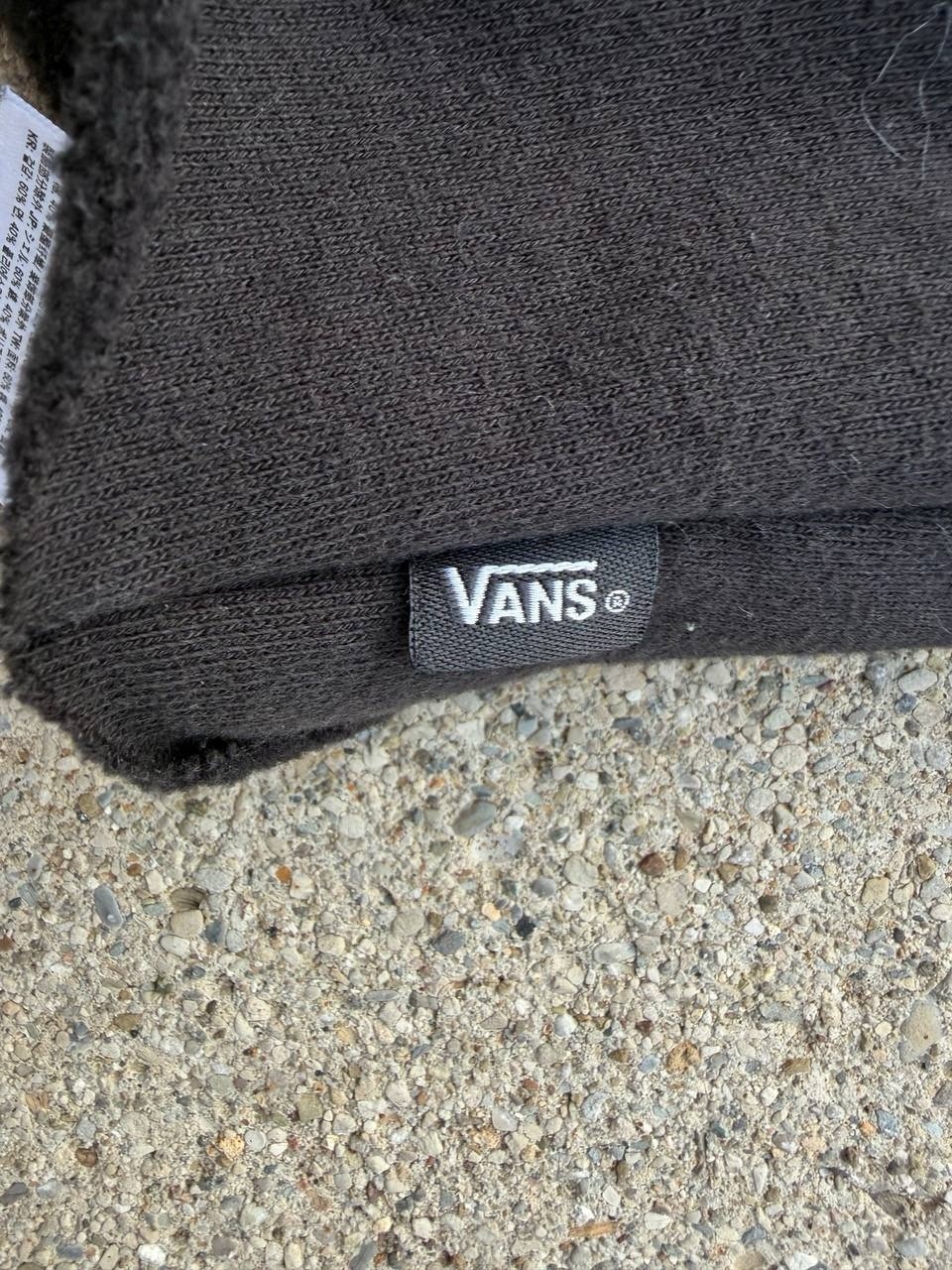 VANS x Thrasher Off The Wall Big Kids Pullover Crewneck Sweatshirt Black XL