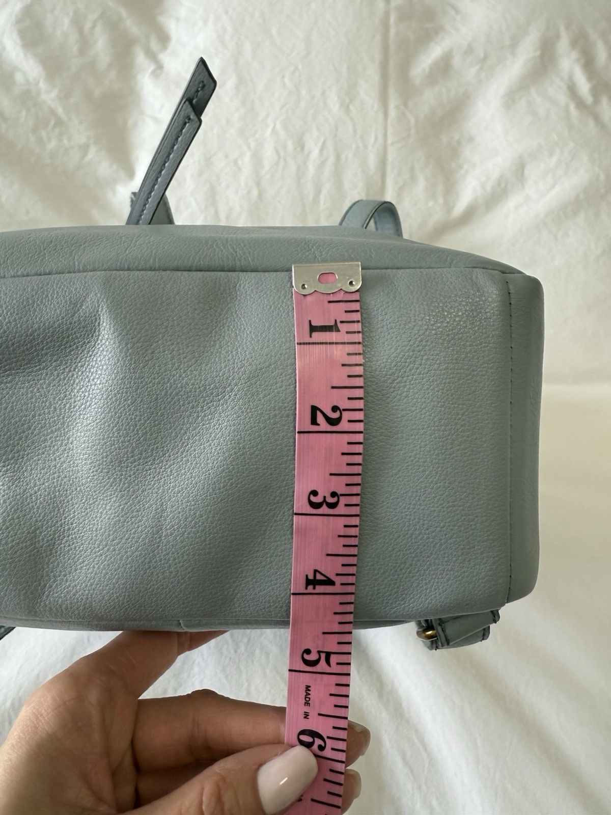 Fossil | Smokey Blue Megan Small Backpack | Leather Travel | Everyday Bag