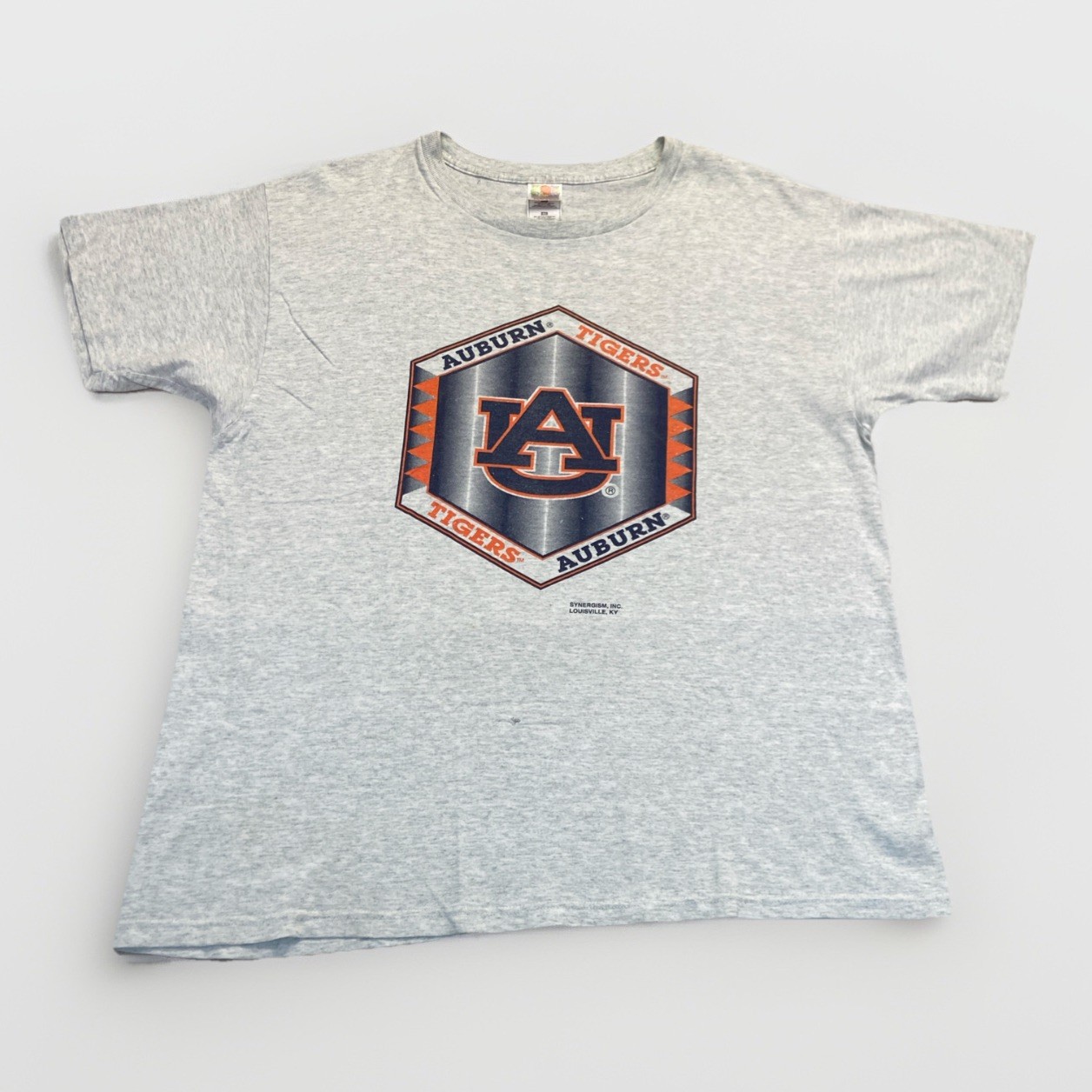 Auburn Tigers Shirt Men’s XL Vintage Y2k Gray War Eagle 90s Distressed