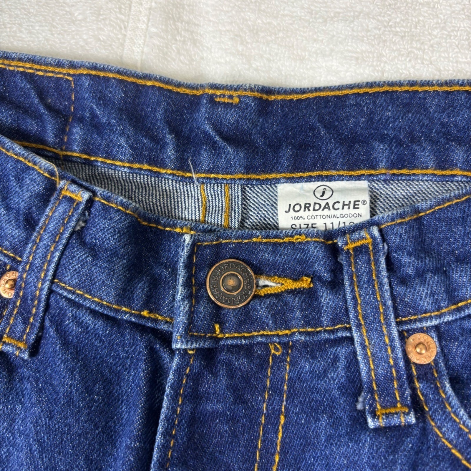 Vintage Jordache High Rise Jeans Women’s 11/12 Blue 100% Cotton 90s USA Brand