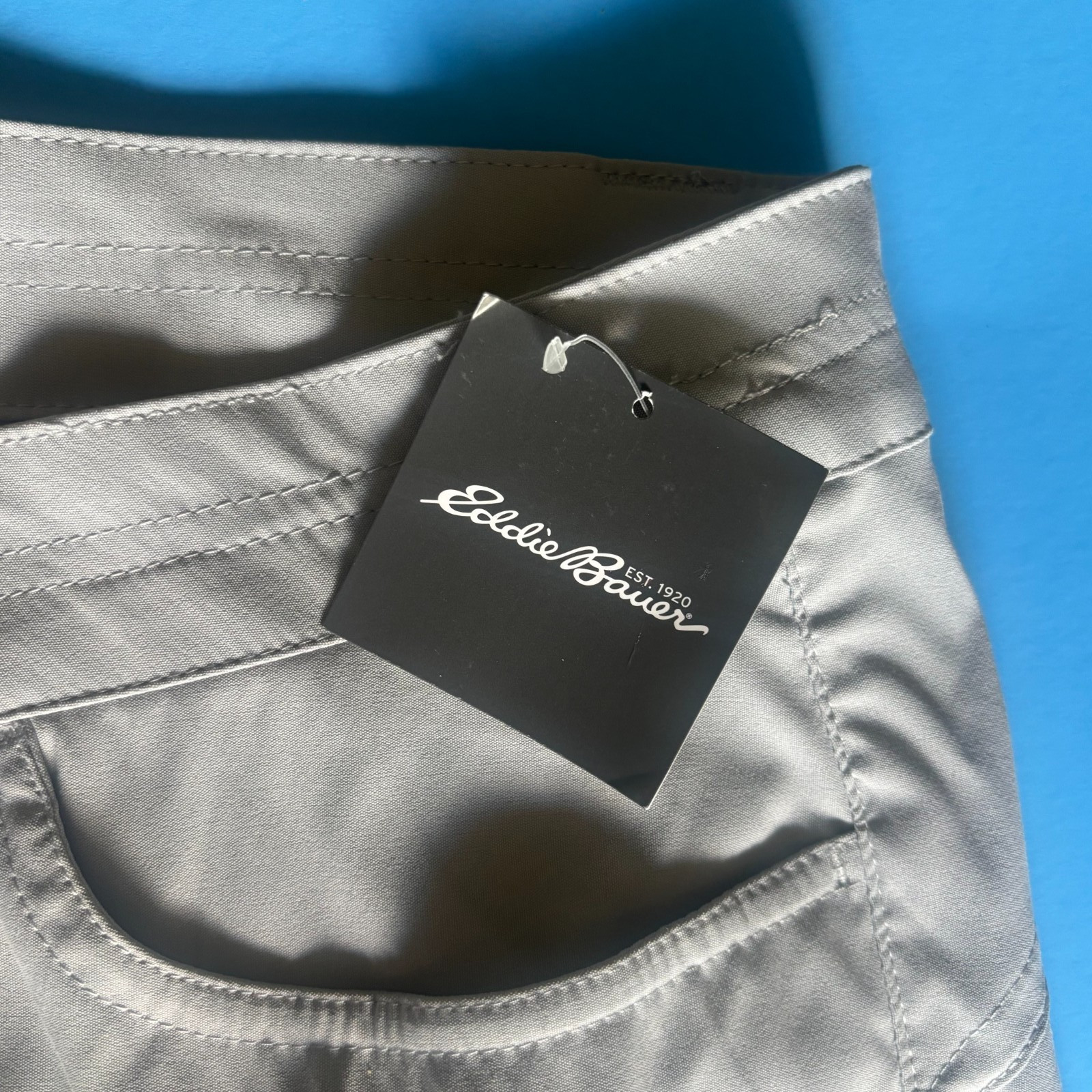Eddie Bauer Womens Rainier Rouched Capris, size 20W SPF 50 lightweight pants