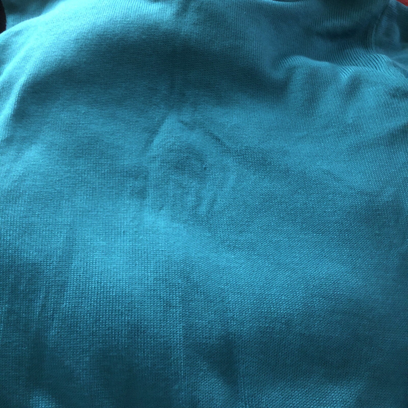 VINTAGE YARELL GREEN/BLUE/BLACK KNITTED JUMPER – SIZE 14 NEW WITHOUT TAGS