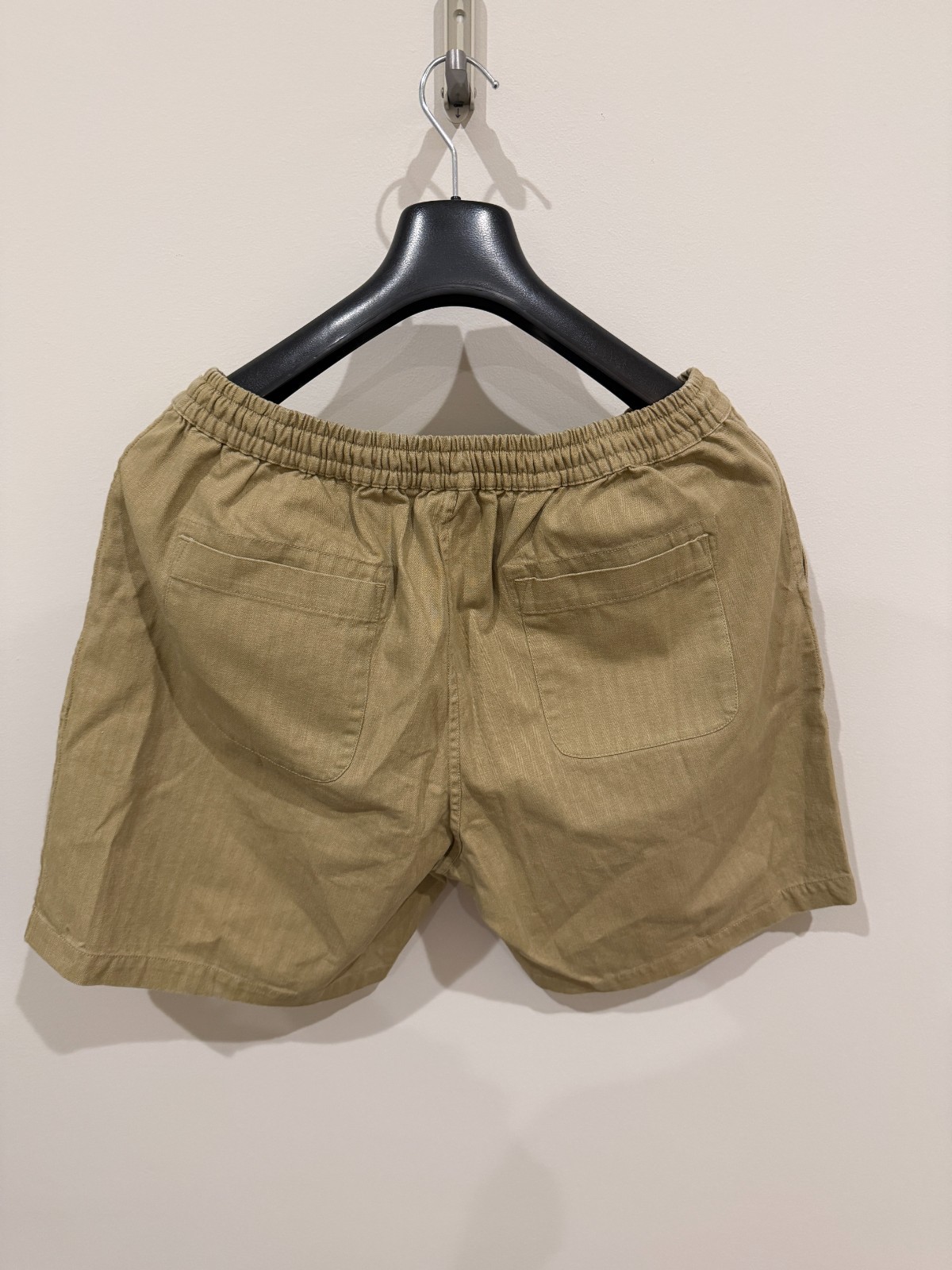 🔥 3Sixteen Olive Herringbone Twill Shorts XL
